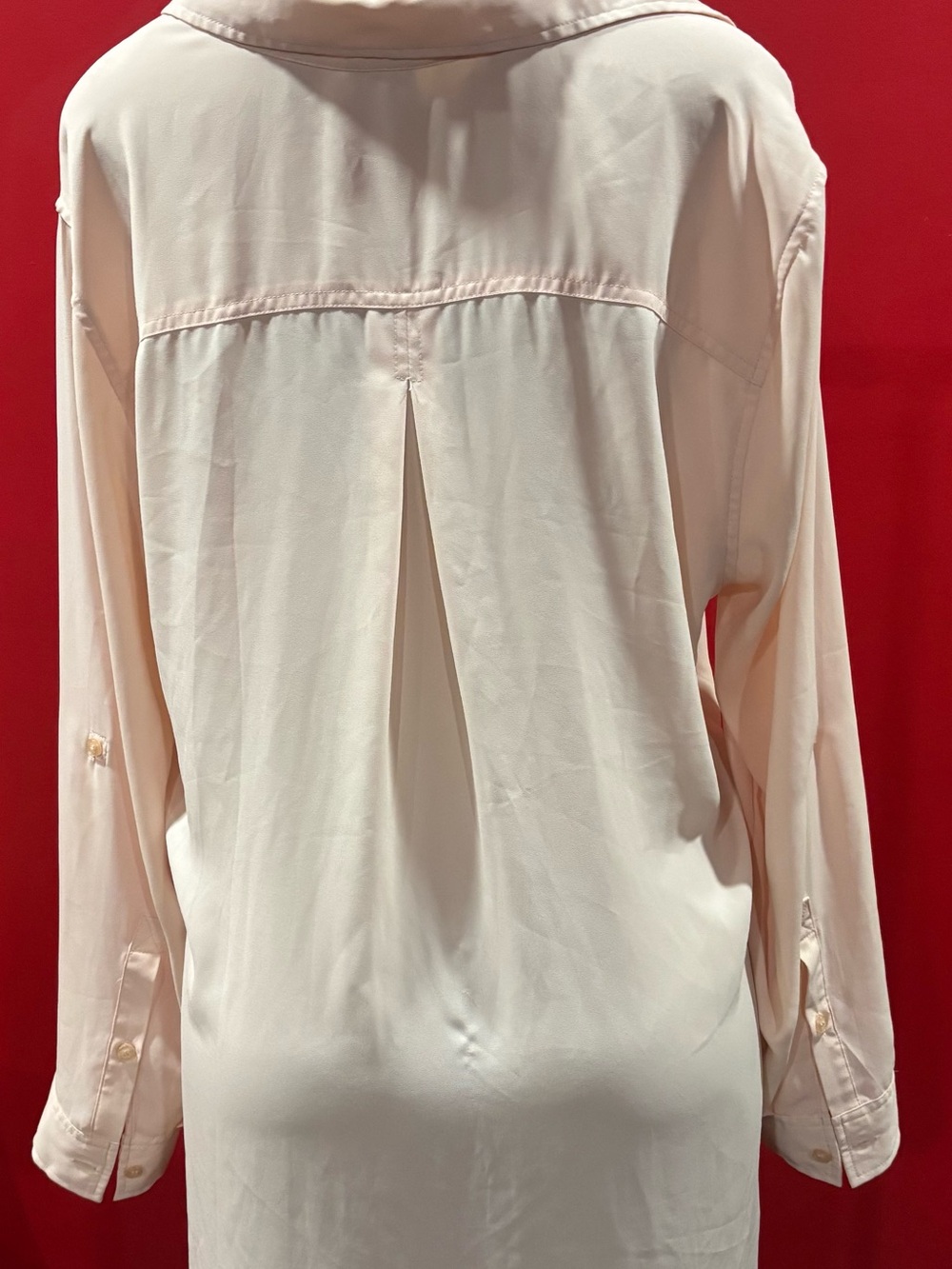 Soho Cream Button-Down Long Sleeve Shirt